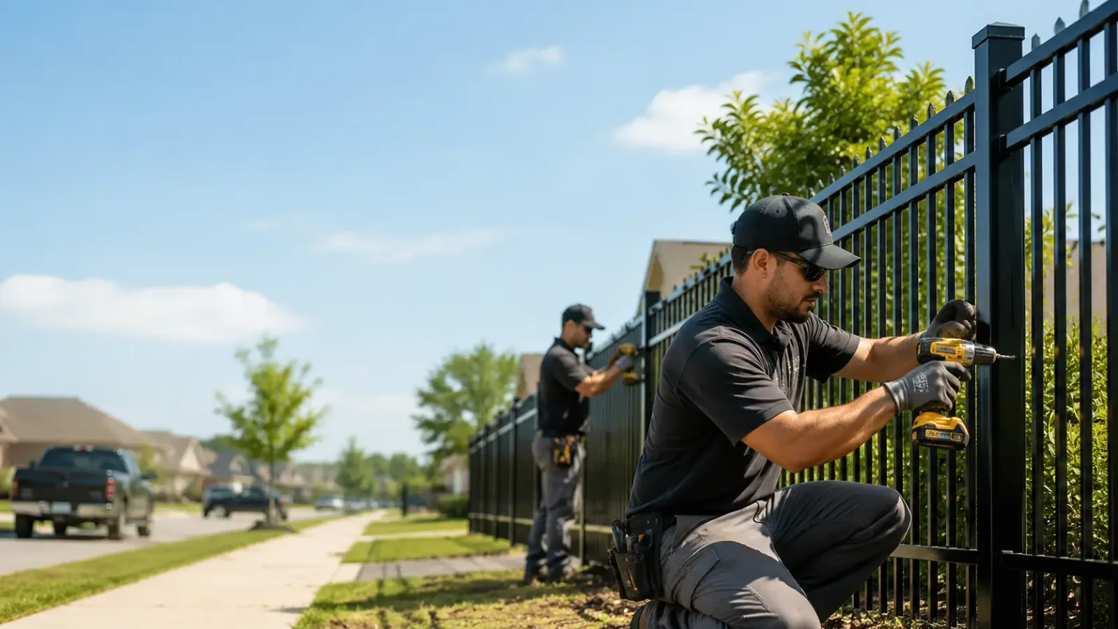 Metal Fence Installation in Verona, KY